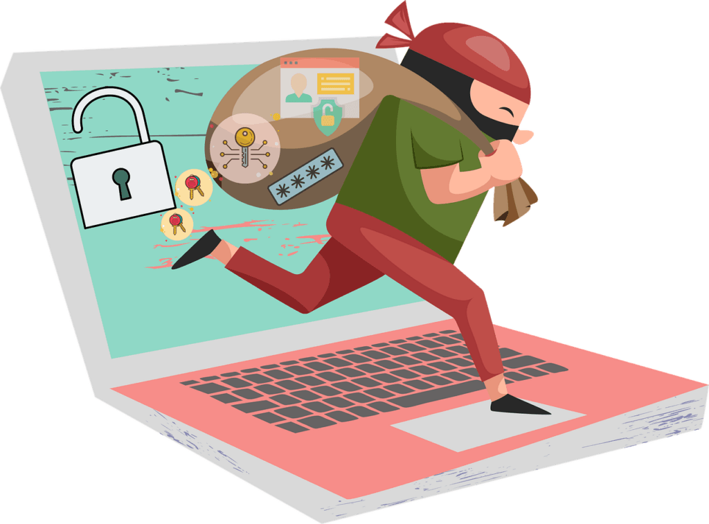 Cybersecurity illustration